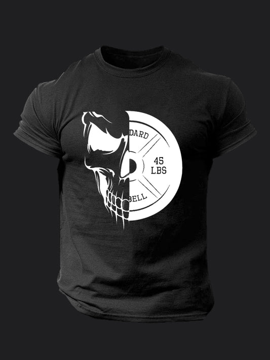 Skull Plate BombApe GymT-shirt
