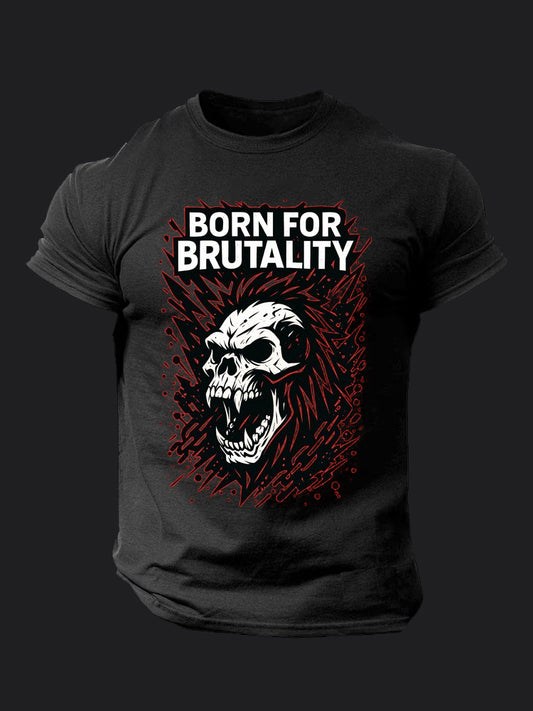 Born For Brutality  BombApe Gym T-shirt