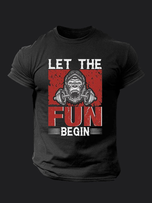 Gorilla Workout BombApe Gym T-shirt