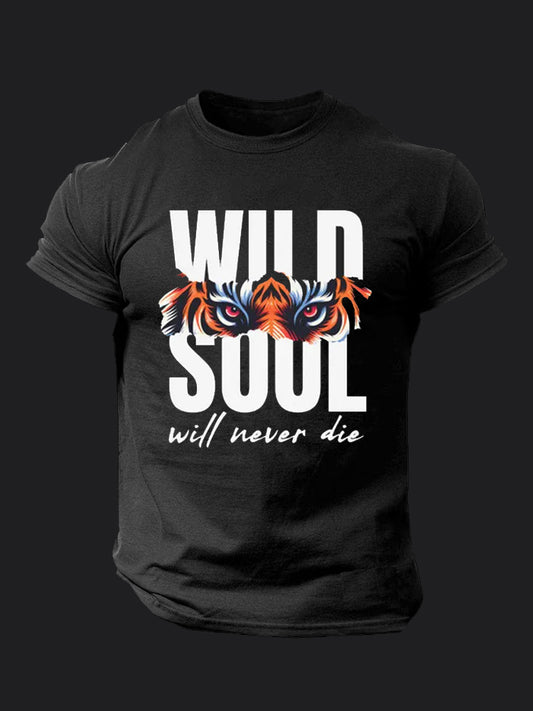 Wild Soul Will Never Die BombApe Gym T-shirt