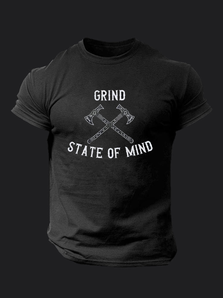 Grind Sate of Mind BombApe Gym T-shirt
