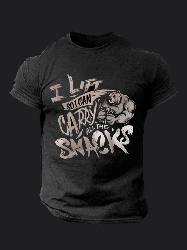Bear Weightlifting BombApe Gym T-shirt