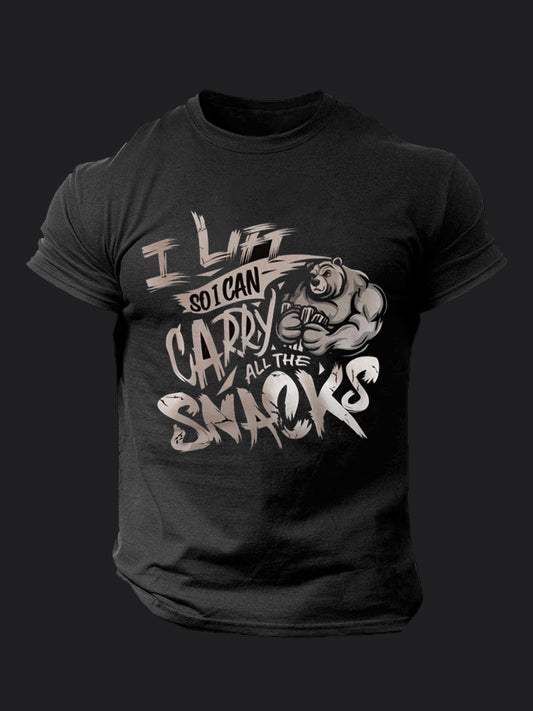 Bear Weightlifting BombApe Gym T-shirt