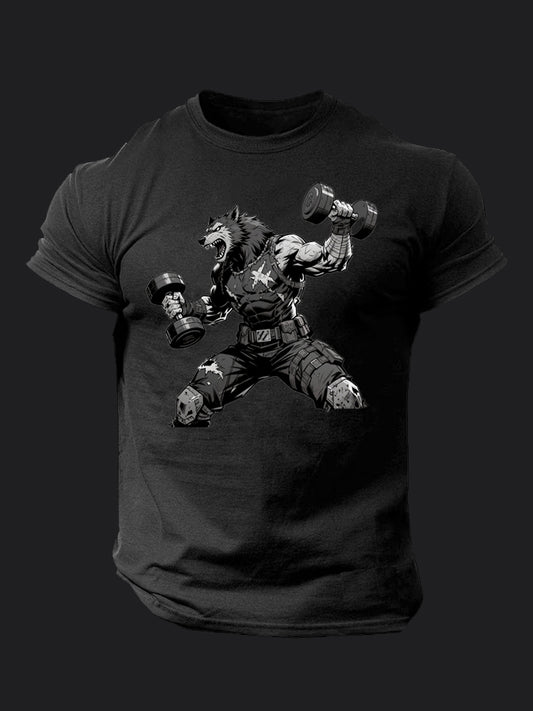 Muscle Werewolf BombApe Gym T-shirt