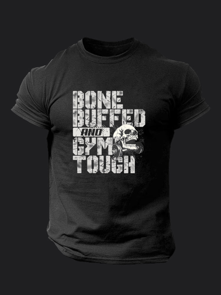 Bone Buffed And Gym Tough BombApe Gym T-shirt