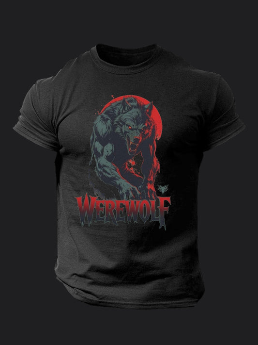 Werewolf Muscle BombApe Gym T-shirt