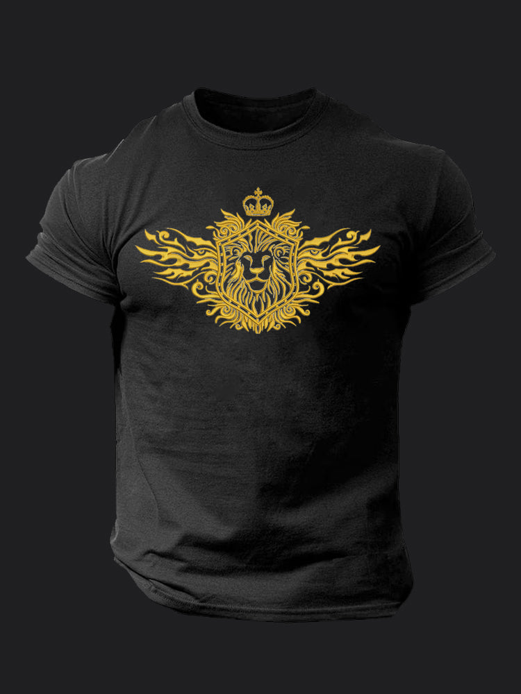 Lion and Crown BombApe Gym T-shirt