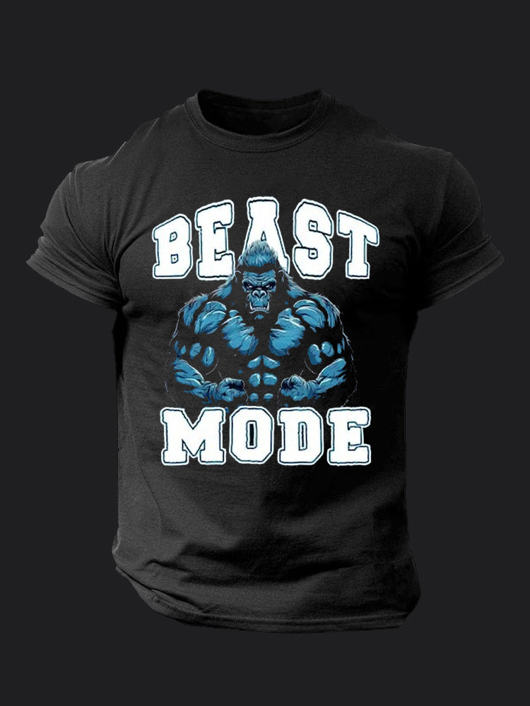 Beast Mode Gorilla BombApe Gym T-shirt