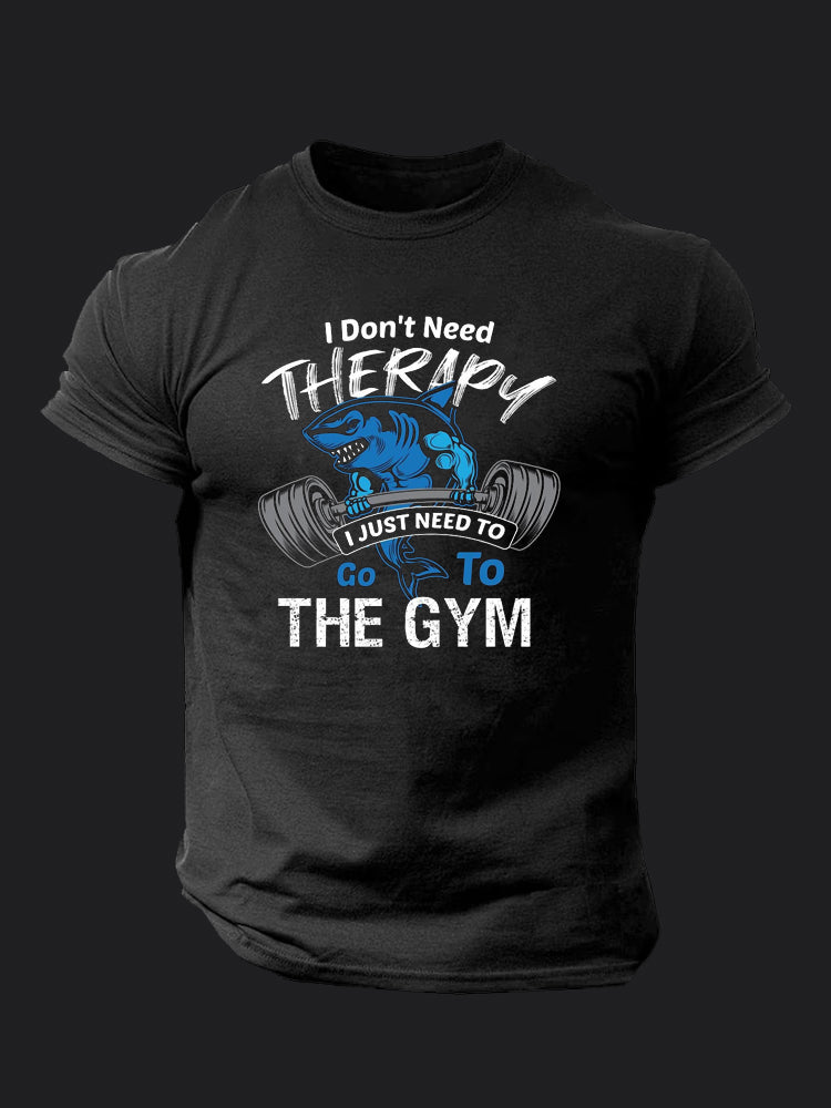I Don't Need Therapy BombApe Gym T-shirt