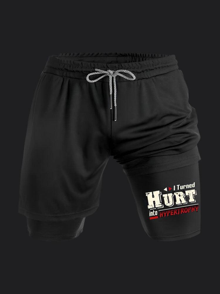 I Turned Hurt into Hypertrophy BombApe Performance Shorts