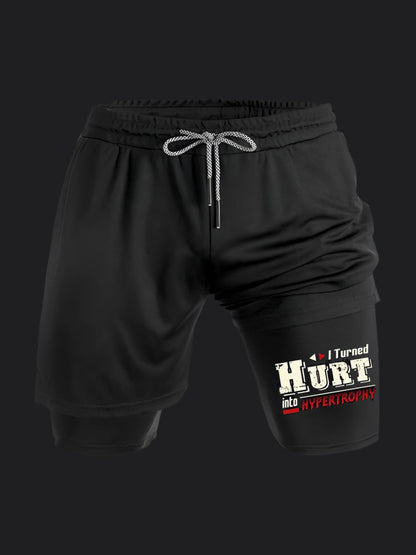 I Turned Hurt into Hypertrophy BombApe Performance Shorts