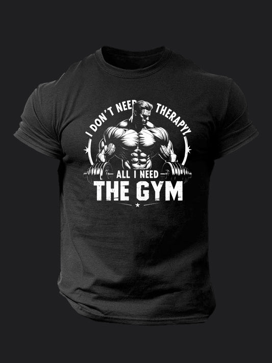 I Don't Need Therapy BombApe Gym T-shirt