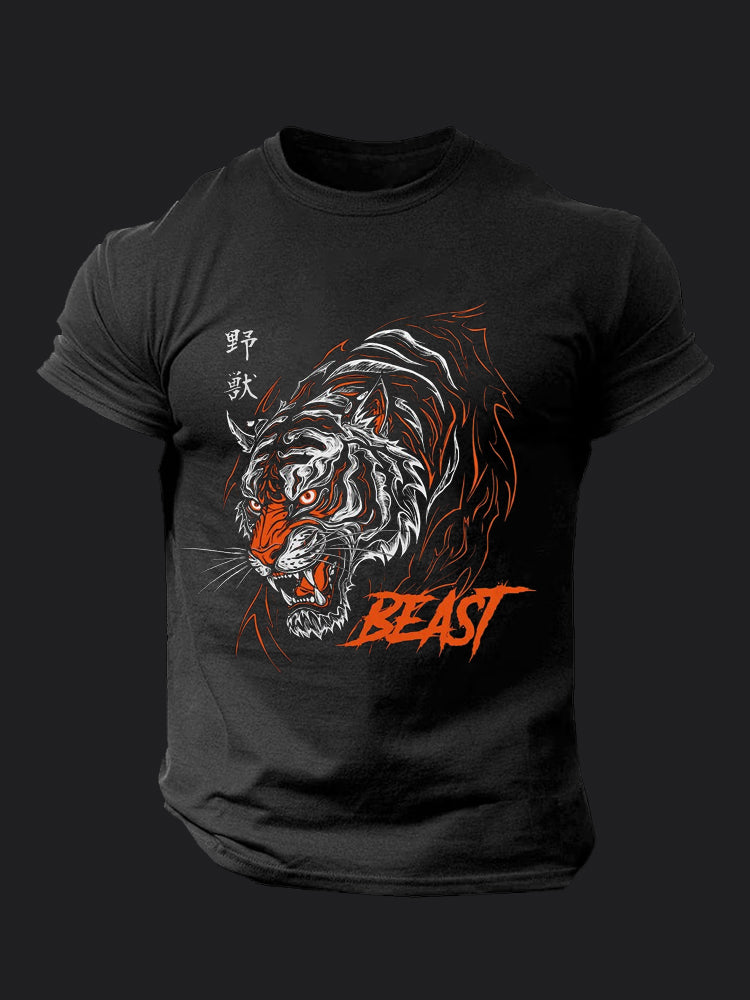 Tiger Beast Mode BombApe Gym T-shirt