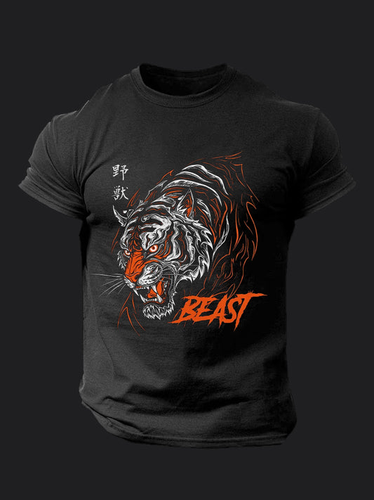 Tiger Beast Mode BombApe Gym T-shirt