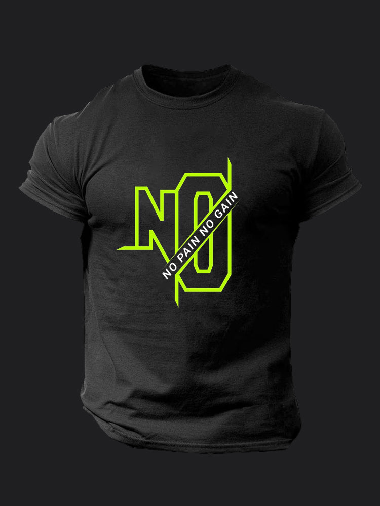 No Pain No Gain BombApe Gym T-shirt