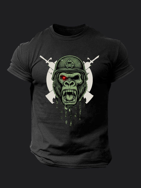 Iron Gods Military Muscle BombApe Gym T-shirt