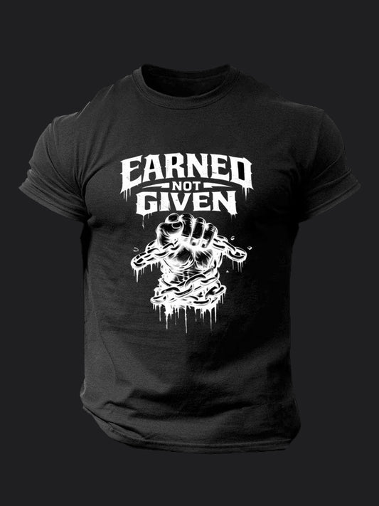 Earned Not Given BombApe Gym T-shirt