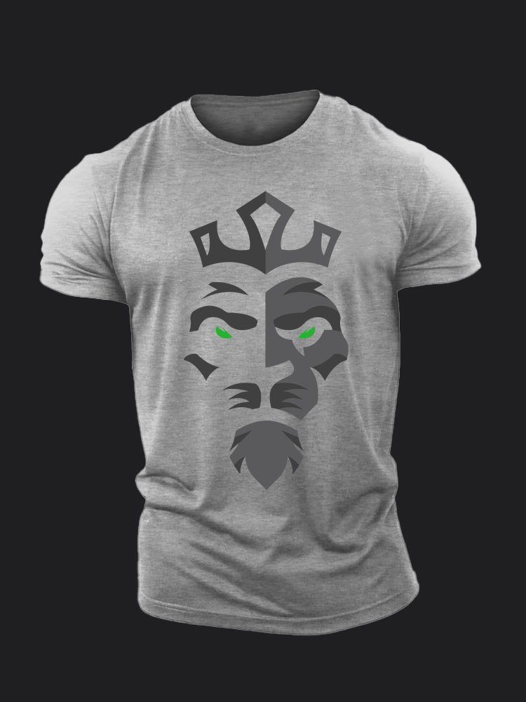 Ominous Lion BombApe Gym T-shirt