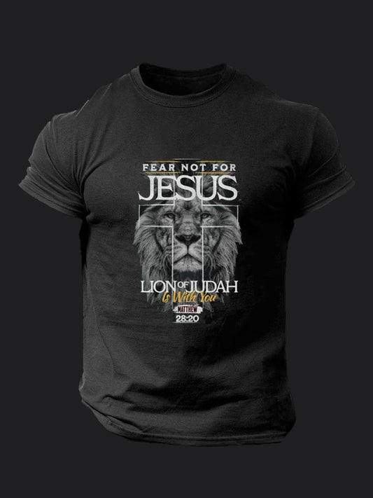 Fear Not For Jesus BombApe Gym T-shirt
