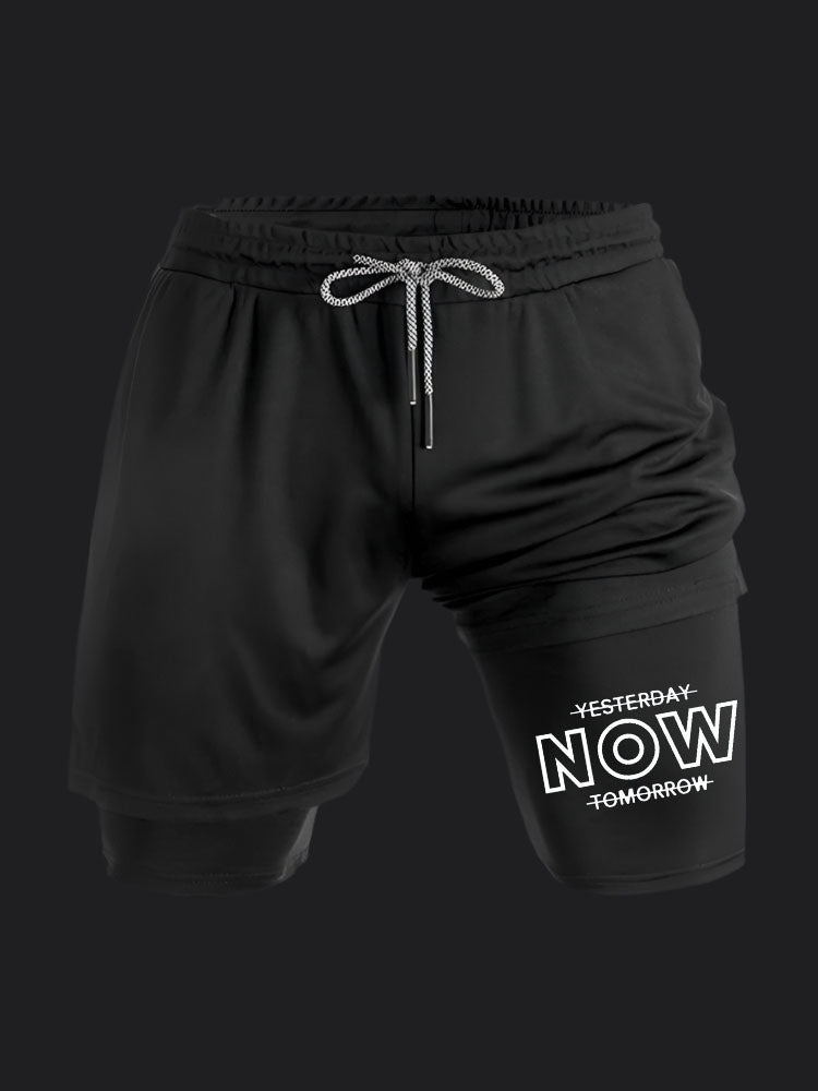 Yesterday Now Tomorrow BombApe Performance Shorts