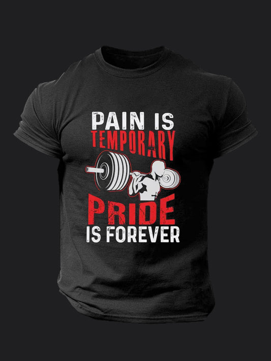 Pain is Temporary BombApe Gym T-shirt