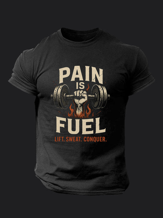 Pain is Fuel BombApe Gym T-shirt