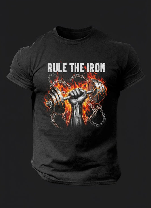 RULE THE IRON BombApe Gym T-shirt