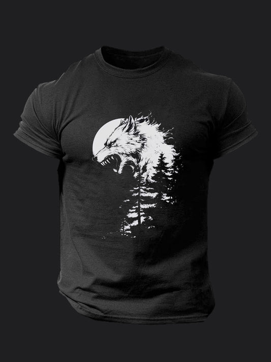 Werewolf Lycanthrope BombApe Gym T-shirt