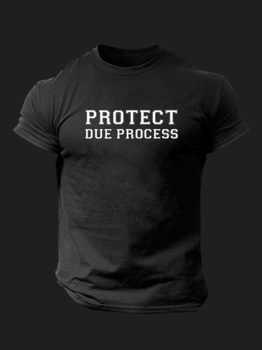Protect Due Process BombApe Gym T-shirt