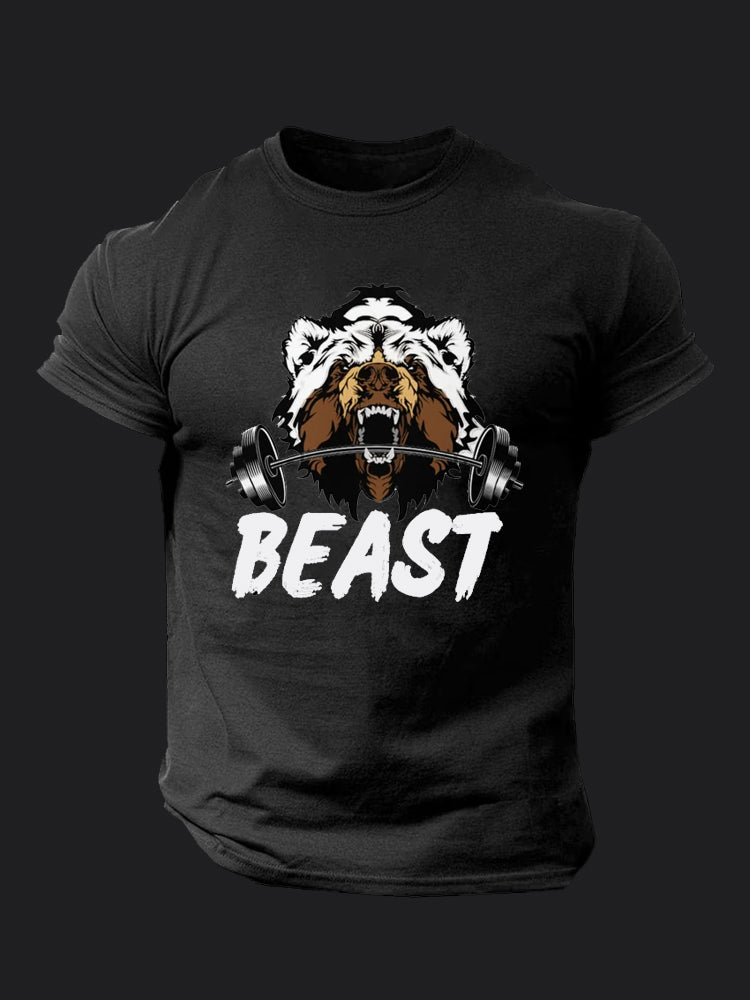 Bear Beast BombApe Gym T-shirt