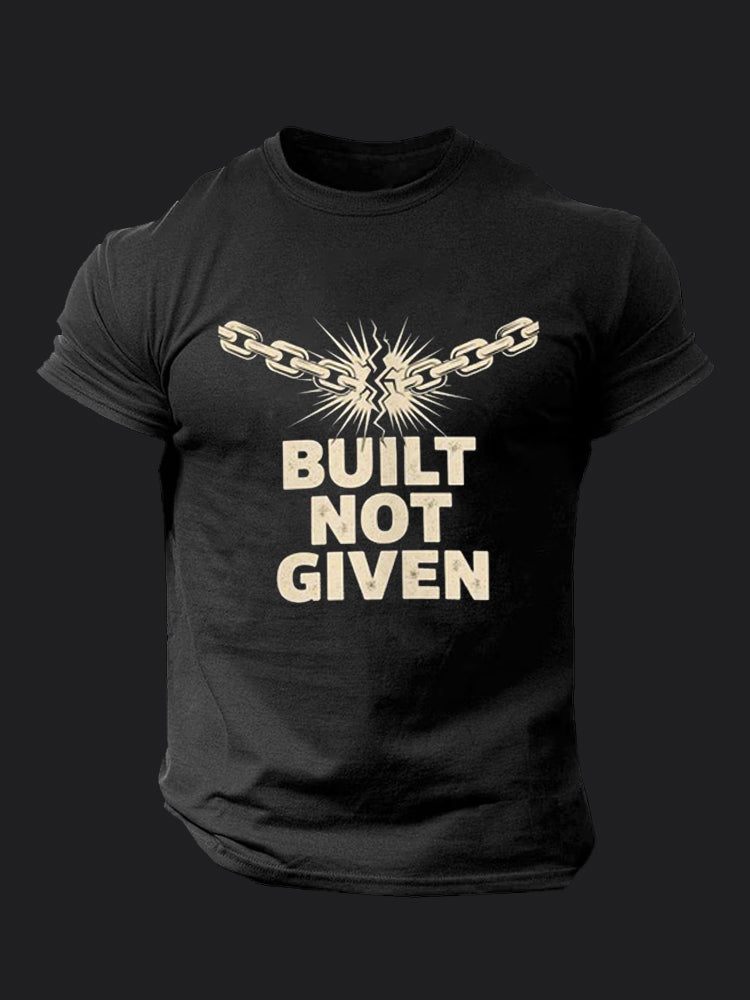 Built Not Given BombApe Gym T-shirt