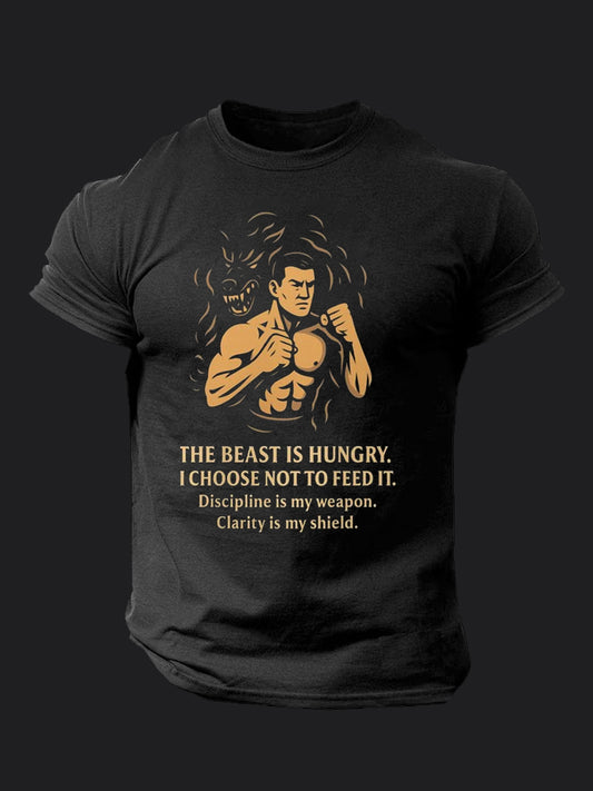 The Beast Is Hungry BombApe Gym T-shirt