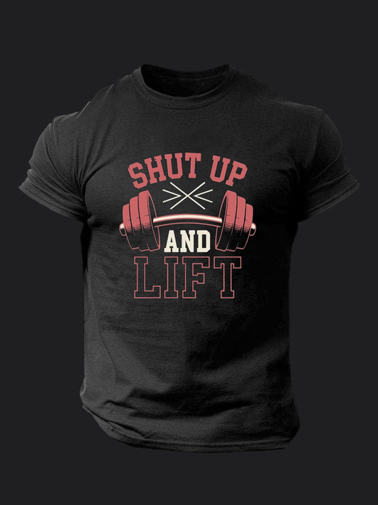 Shut Up And Lift BombApe Gym T-shirt