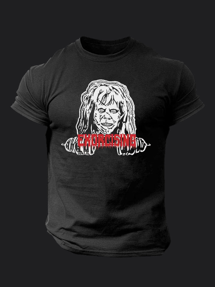 Exorcising BombApe Gym T-shirt
