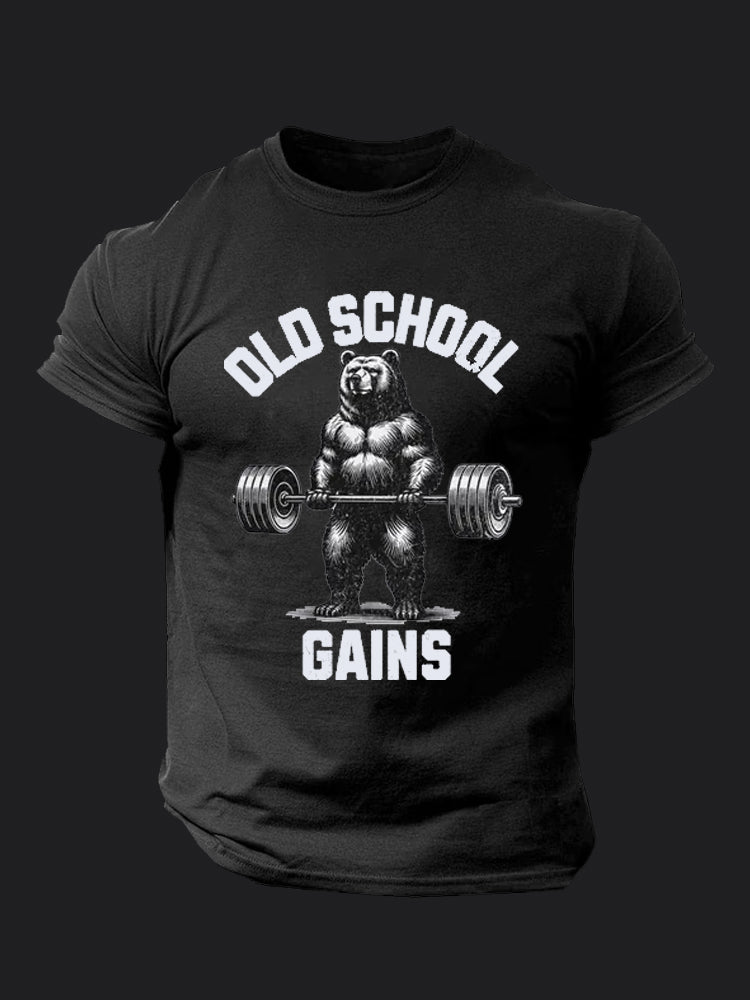 Old School Gym BombApe Gym T-shirt