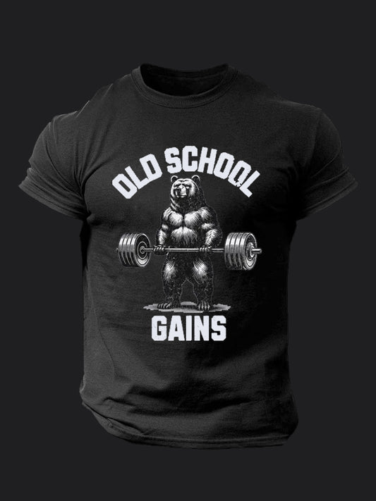Old School Gym BombApe Gym T-shirt