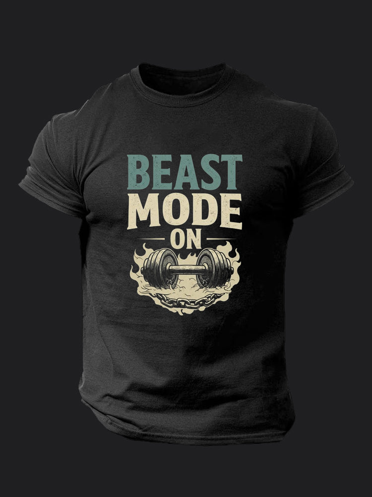 Beast Mode ON BombApe Gym T-shirt