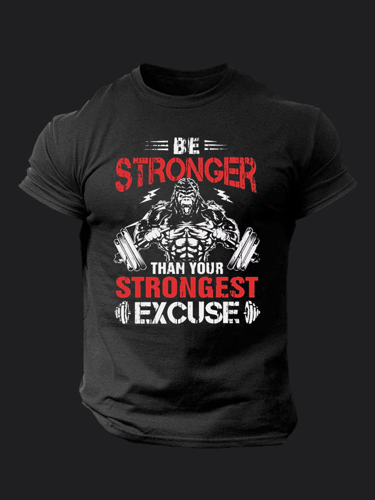 Be Stronger BombApe Gym T-shirt