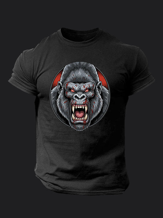 Demon Gorilla BombApe Gym T-shirt