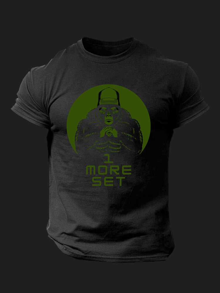 One More Set BombApe Gym T-shirt