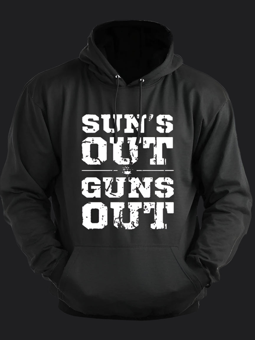 Suns Out Guns Out BombApe Gym Hoodie