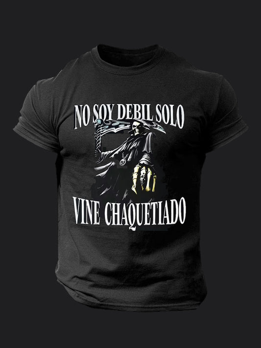 No Soy Debil Solo Vine Chaquetiado BombApe Gym T-shirt