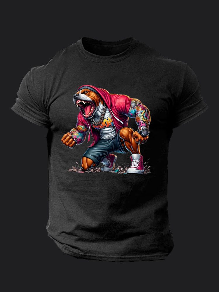 Gym Pitbull BombApe Gym T-shirt
