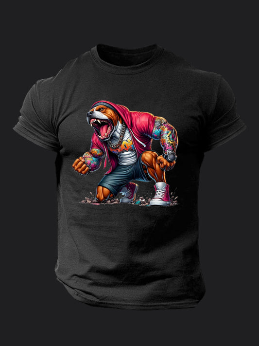 Gym Pitbull BombApe Gym T-shirt