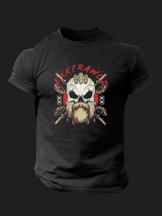 Exxtrawod Viking BombApe Gym T-shirt