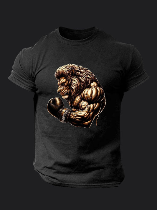 Lion Boxer BombApe Gym T-shirt