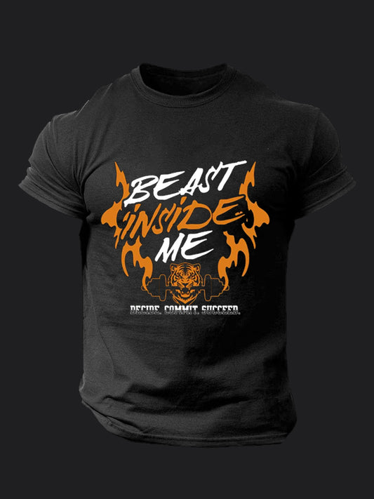 Beast Inside Me BombApe Gym T-shirt