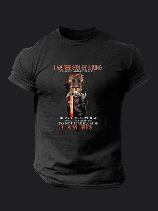 I Am The Son of a King BombApe Gym T-shirt
