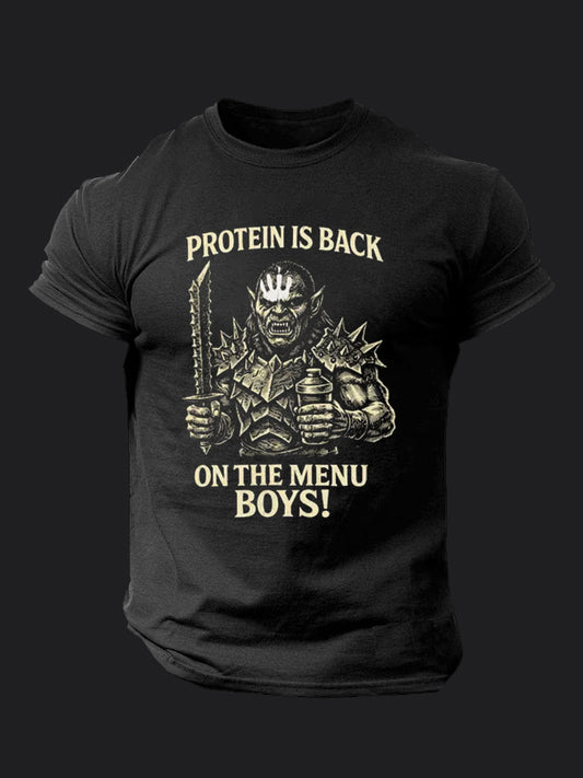 Protein Is Back BombApe Gym T-shirt