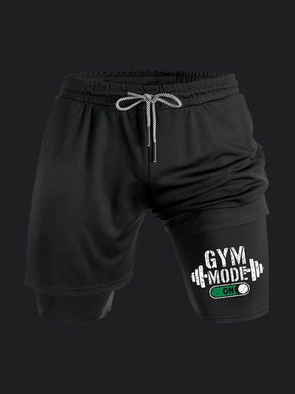 Gym Mode On BombApe Performance Shorts